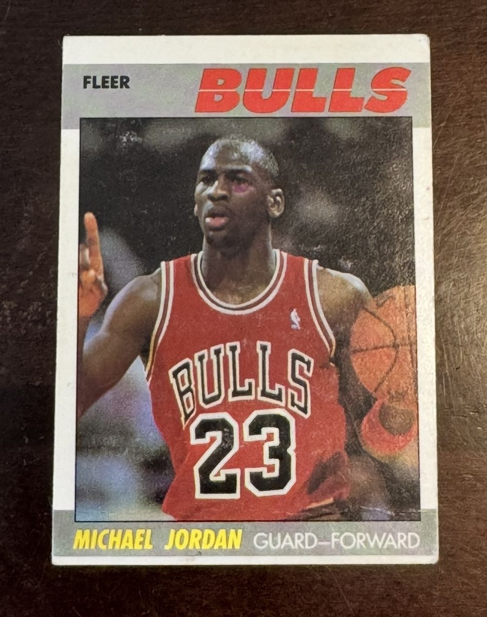 Michael Jordan 1987 Fleer #59 Chicago Bulls