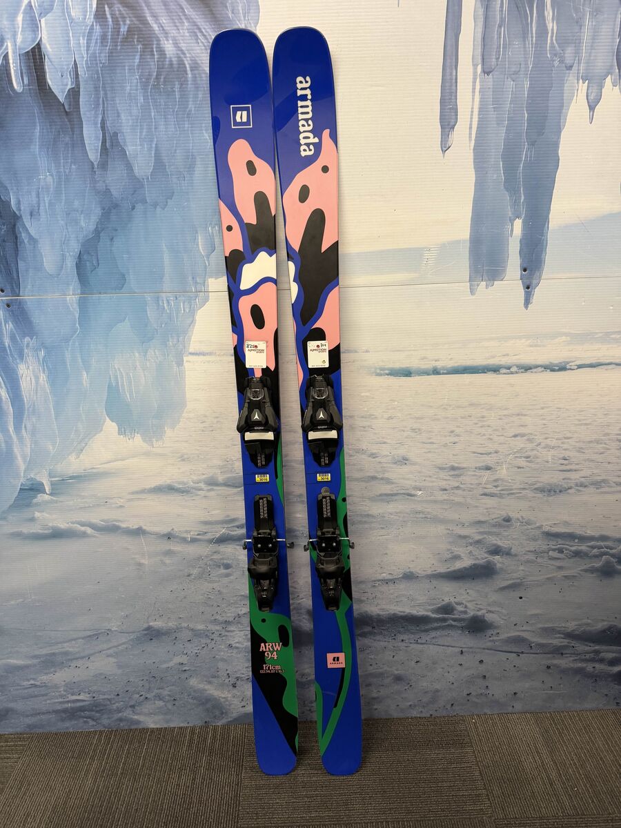Armada ARW 94 171cm Skis w/ ATOMIC NR Strive 11 GW Demo Binding - Lightly Used (2026)