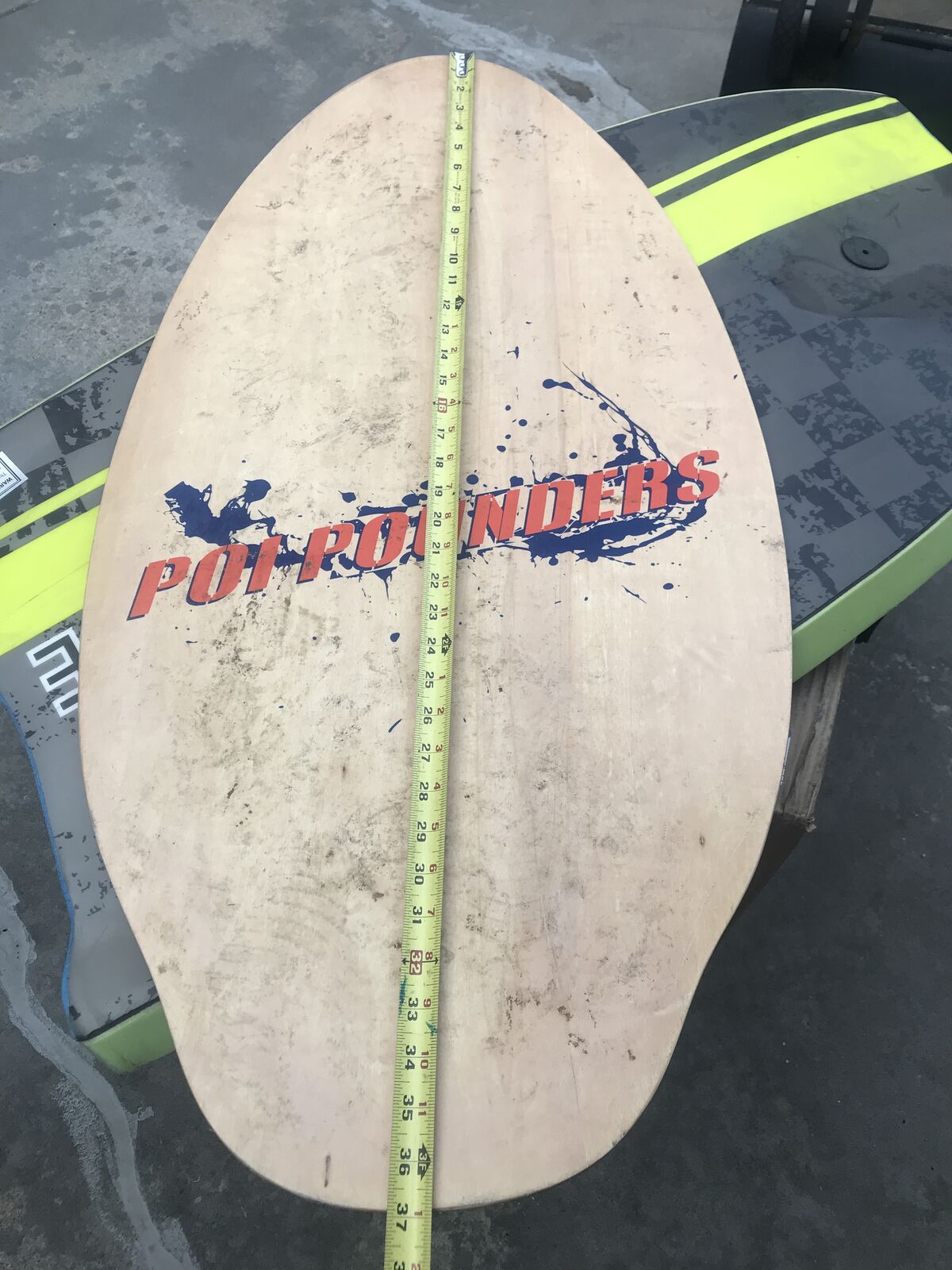 37” x 20” Skim board excellent condition large skimboard