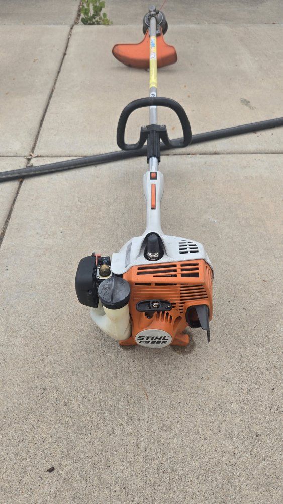 Stihl FS 55R string trimmer.
