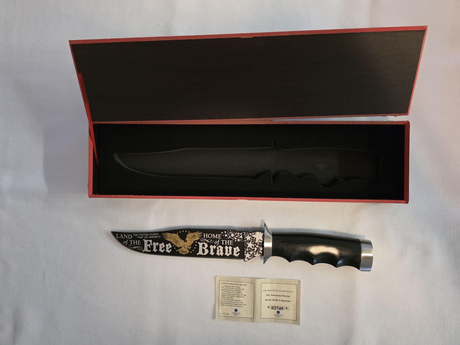 Patriotic Bowie Knife