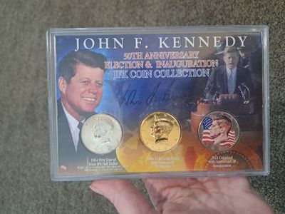 John f Kennedy 50th anniversary coin collection