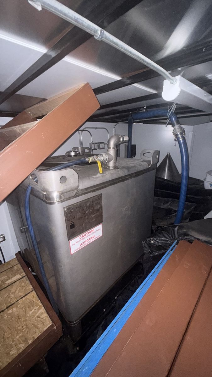 Stainless Steel IBC 350 Gal Tank