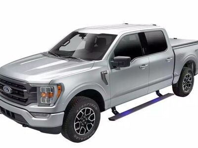 AMP Research PowerStep Plug-N-Play Running Boards for 2021-2025 Ford F-150 & Ford Raptor F150 AMP 76152-01A