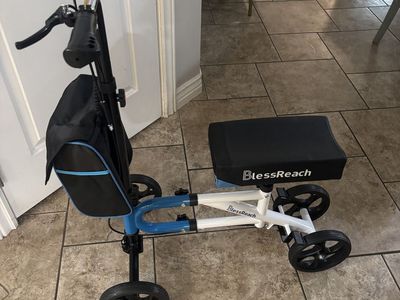 NEW Blue and Black Knee Scooter