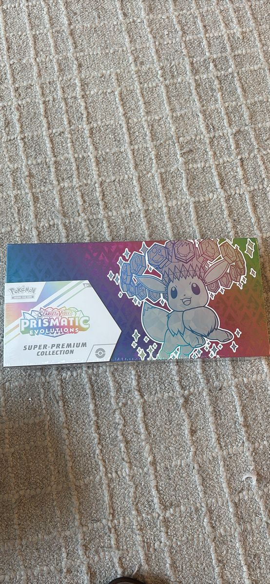 Pokemon Prismatic Evolution Super Premium Collection Box