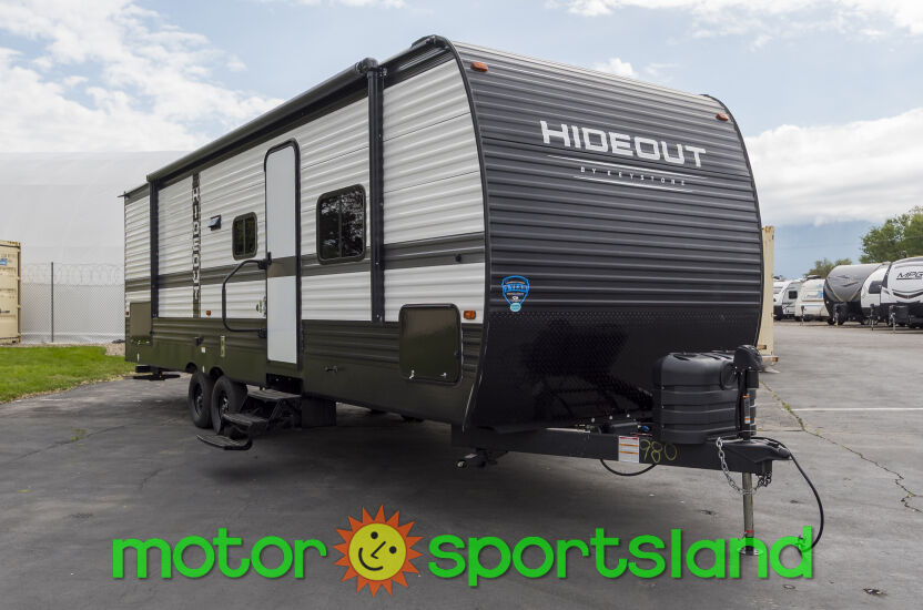 2025 Keystone Hideout 269DB Bunkhouse Bunks Bunk House Rear Living Room Kitchen Island