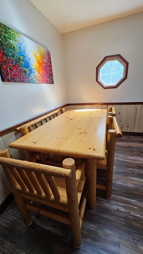 Log Table And Chairs