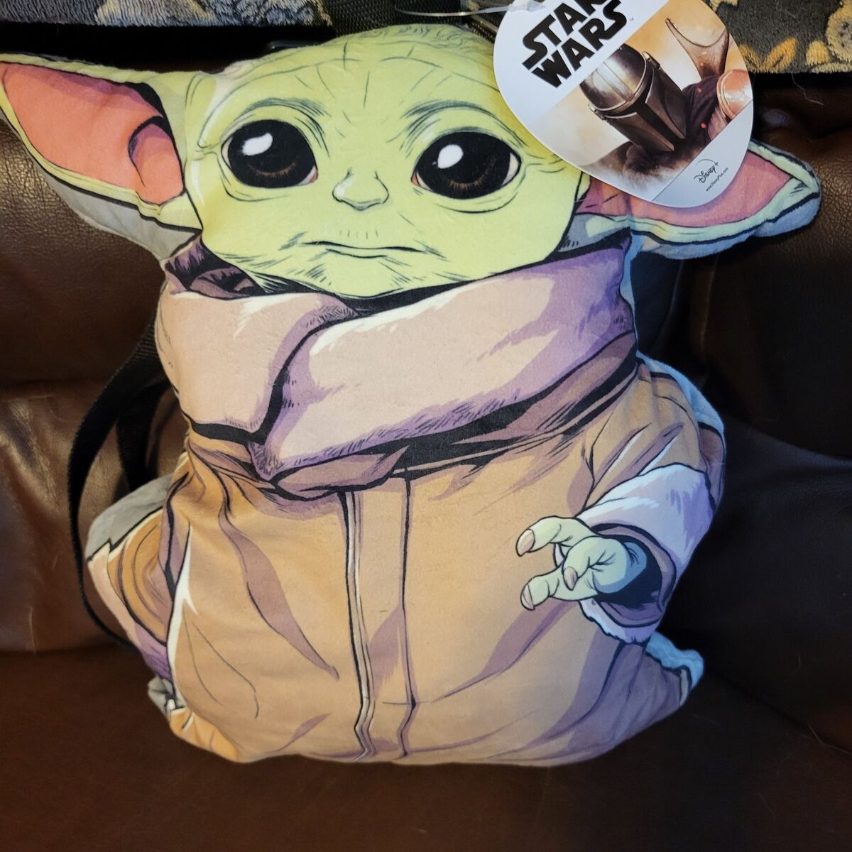 Star wars Yoda back pac pillow