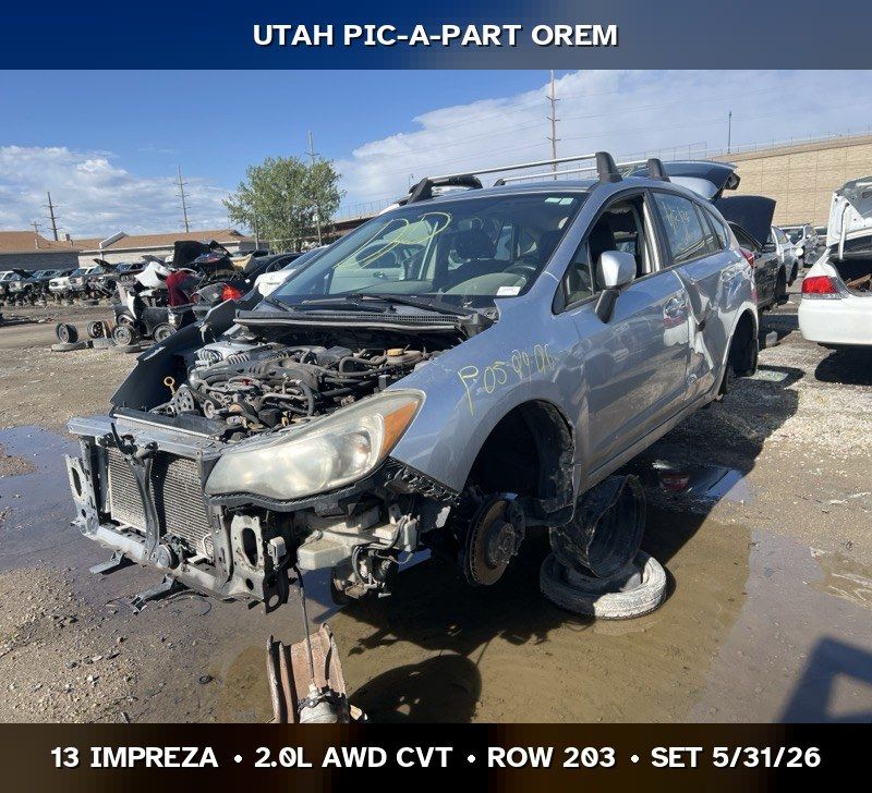 2013 Subaru Impreza Parts - UTPAP Orem