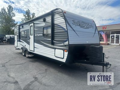 2017 Keystone RV Springdale 260LE Travel Trailer Bunkhouse|Front Bedroom
