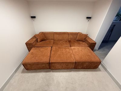 Rove Lab M1 Modular Sectional + 2 Ottomans — $750