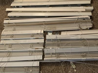 Free used mini blinds