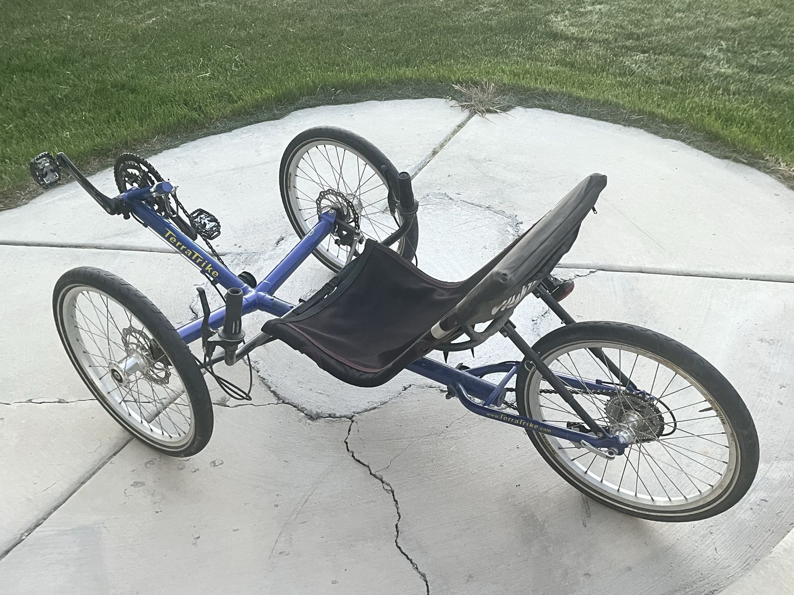 Recumbent trike