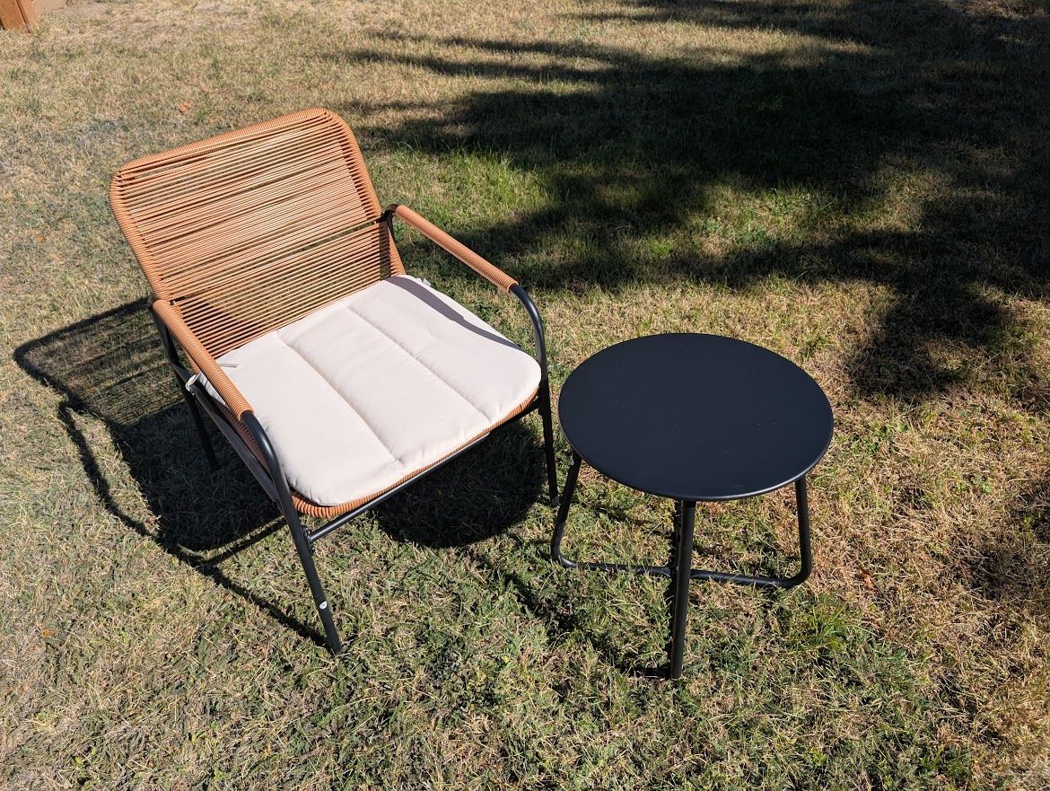 3-Piece Outdoor Patio Bistro Set