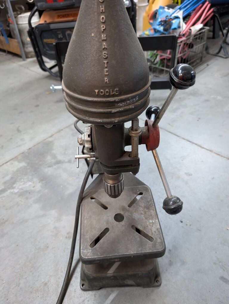 Vintage Shopmaster Drill Press