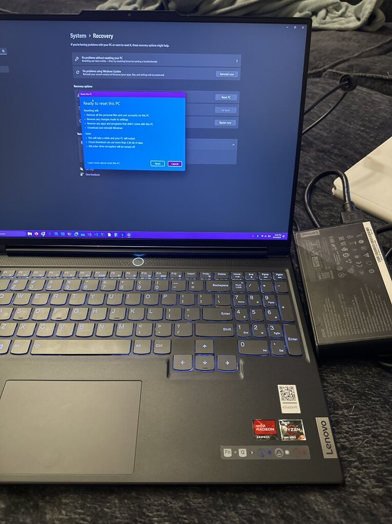 Lenovo Legion S7 16ARHA7 Gaming/Performace Laptop