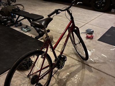 Specialized Hardrock Red Mountain Bike - 21-Speed, Ready to Ride
