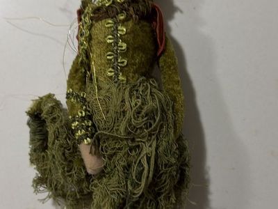 Mark Roberts Fairytale Elf Fairy Green Ornament Collectible Doll
