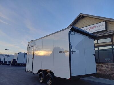 8x16 / 8.5x16 .080 Aluminum Exterior Enclosed Cargo Trailer Criterion 2026