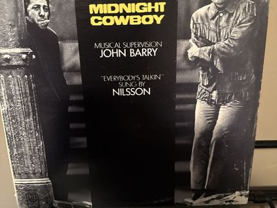 Midnight Cowboy Original Motion Picture Score Vinyl LP Record - John Barry Nilsson