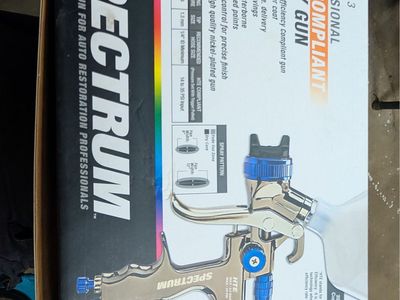 Spectrum SP-HTE-1.3 Professional HTE Compliant Spray Gun for Auto Restoration