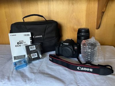 Canon EOS Rebel T7 DSLR Camera
