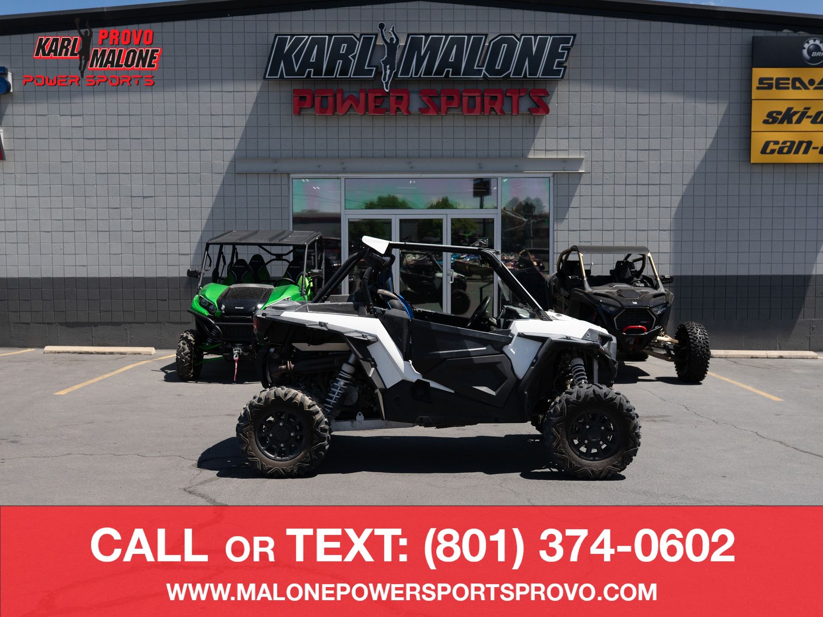 2015 POLARIS RZR XP 1000 EPS White Lightning (Mono