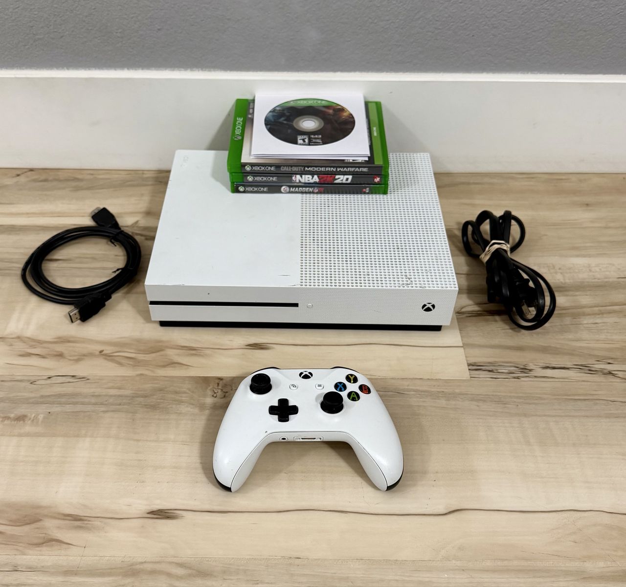 Xbox One S W/ 6-Games Bundle