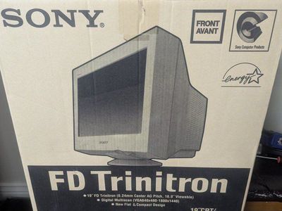 Sony FD Trinitron 1440p CRT Monitor CPD-E400