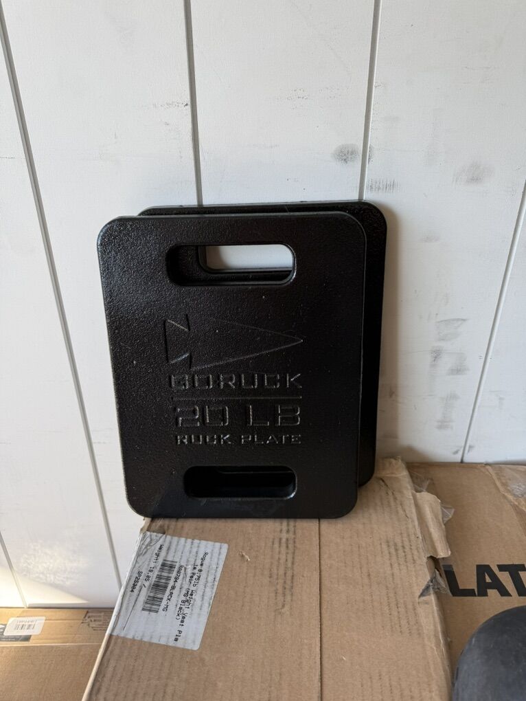 New GoRuck Weight Vest Plates 20lb Each Go Ruck