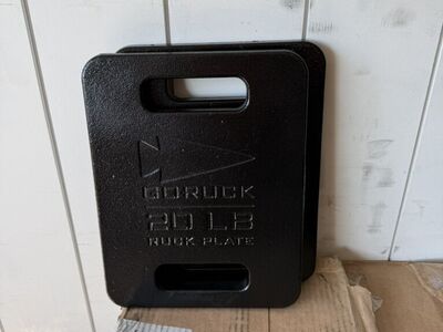 New GoRuck Weight Vest Plates 20lb Each Go Ruck