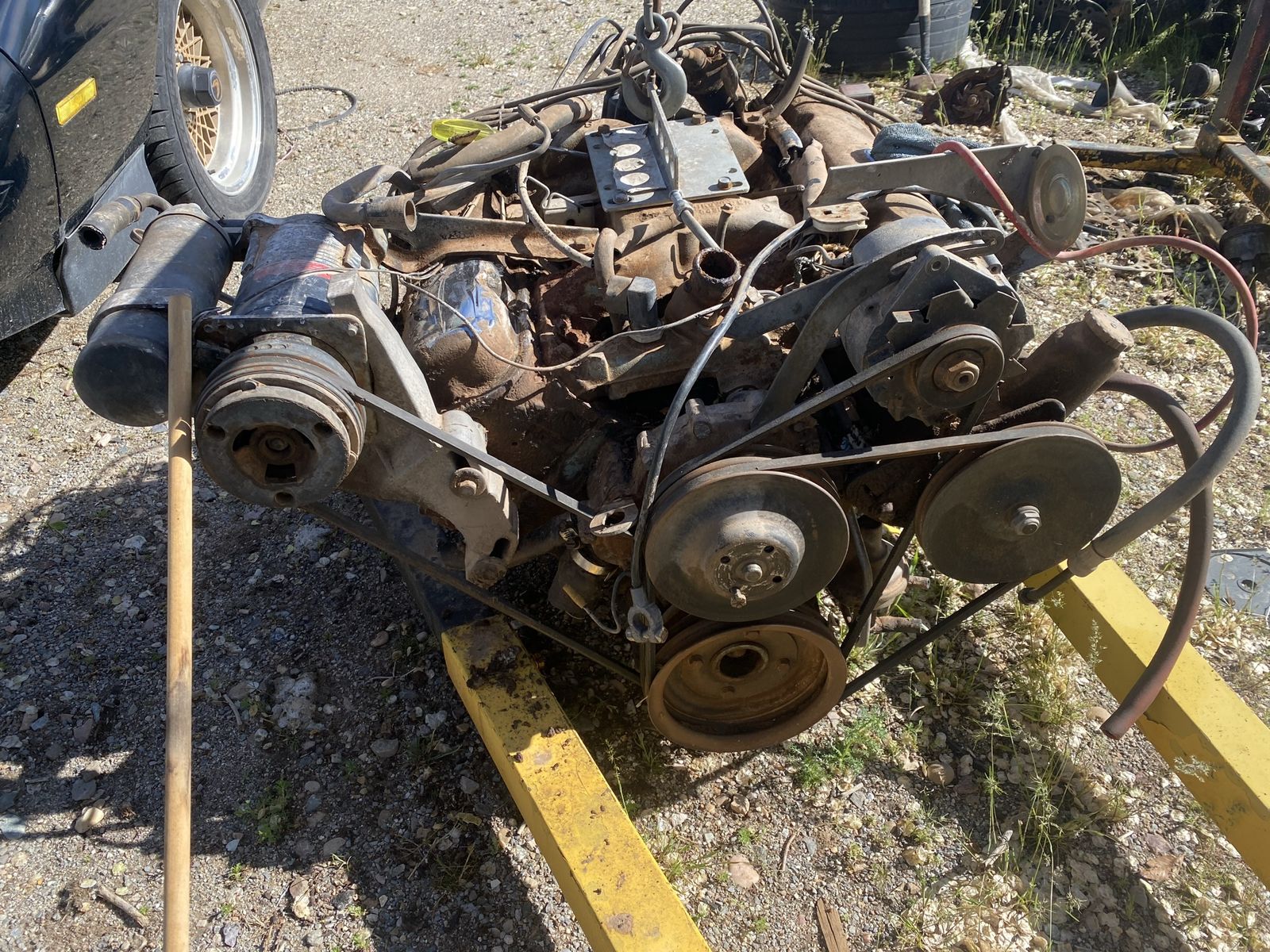 69 Pontiac 428 Engine And 400 Trans