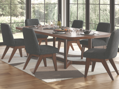 Dilenno 7pc. Extension Dining Table Set - Kitchen Table & Chairs - Action Home Furniture