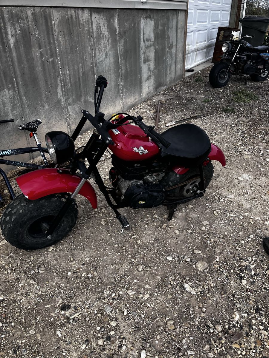 Tote goat, mini bike