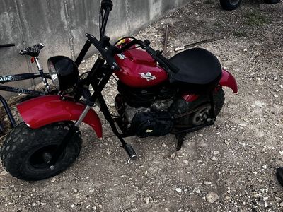 Tote goat, mini bike