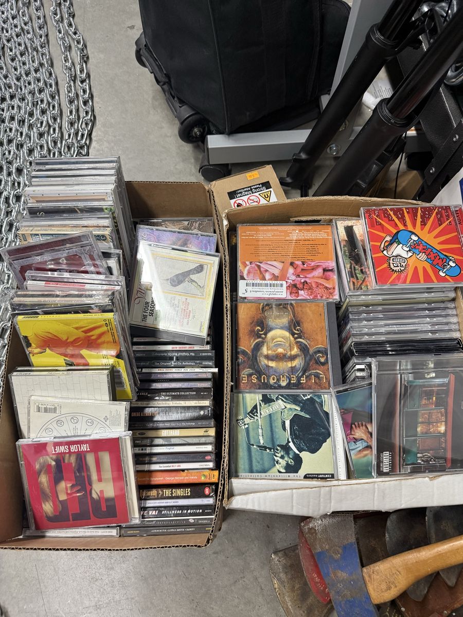 Around 250 CDs - 1990s and 2000s - Some Classic Rock