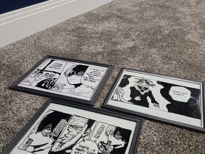 Three Anime Wall Hangings (HxH + BNHA)