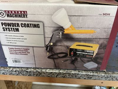 New Central Machine Powder Coat System