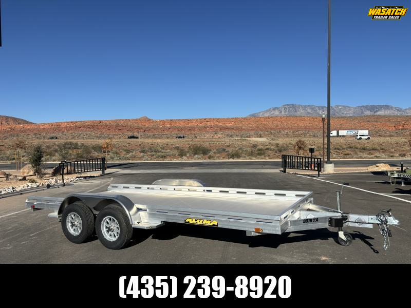 Aluma 6.5X16 8K 8016-TA Utility Trailer