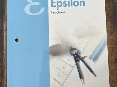 Homeschool Math-U-See Epsilon - Tests Booklet Fractions