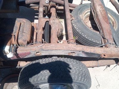 72 Ford curiror chassis running