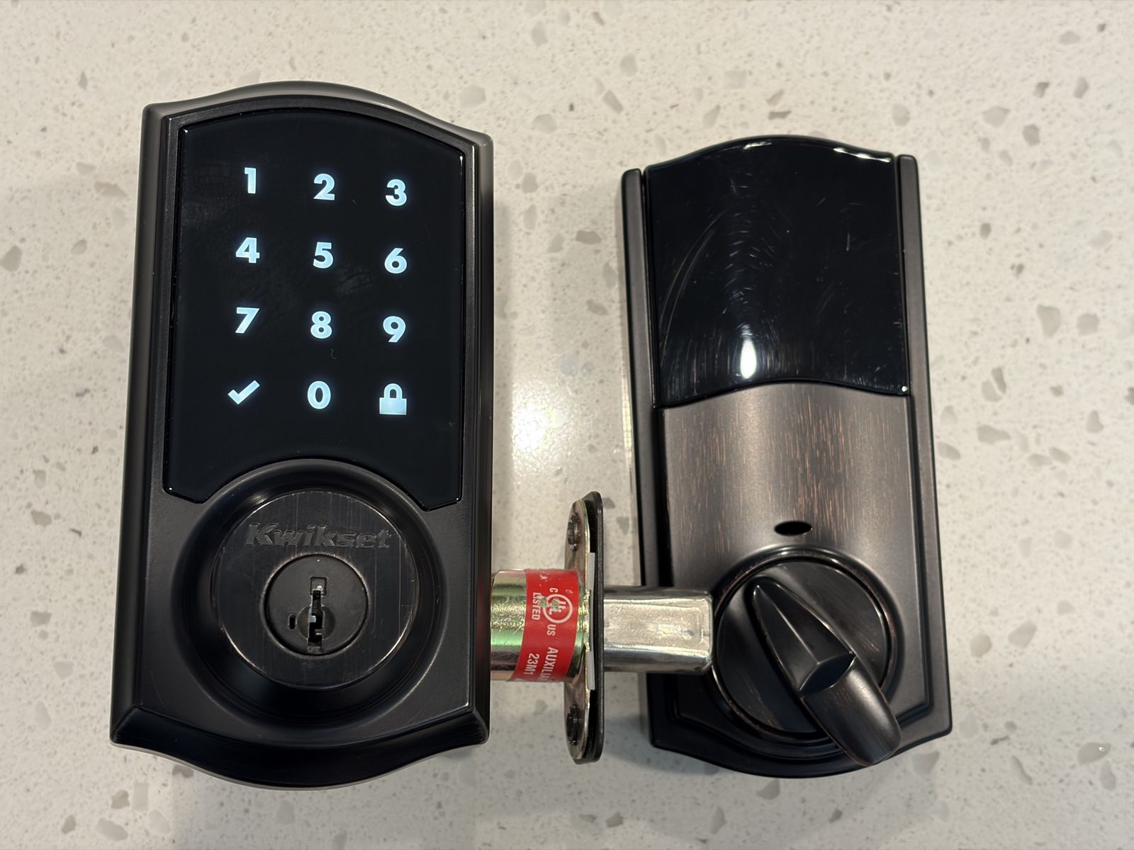 Kwikset Premis Touchscreen Smart Lock, Venetian Bronze