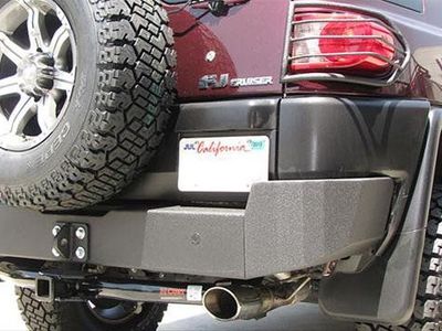 FJ Crusier Body armor 4x4 steel rear bumper