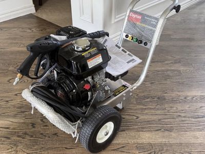 BRAND NEW Dayton 3200 PSI Pressure Washer - Gas-Powered for Heavy-Duty Cleaning