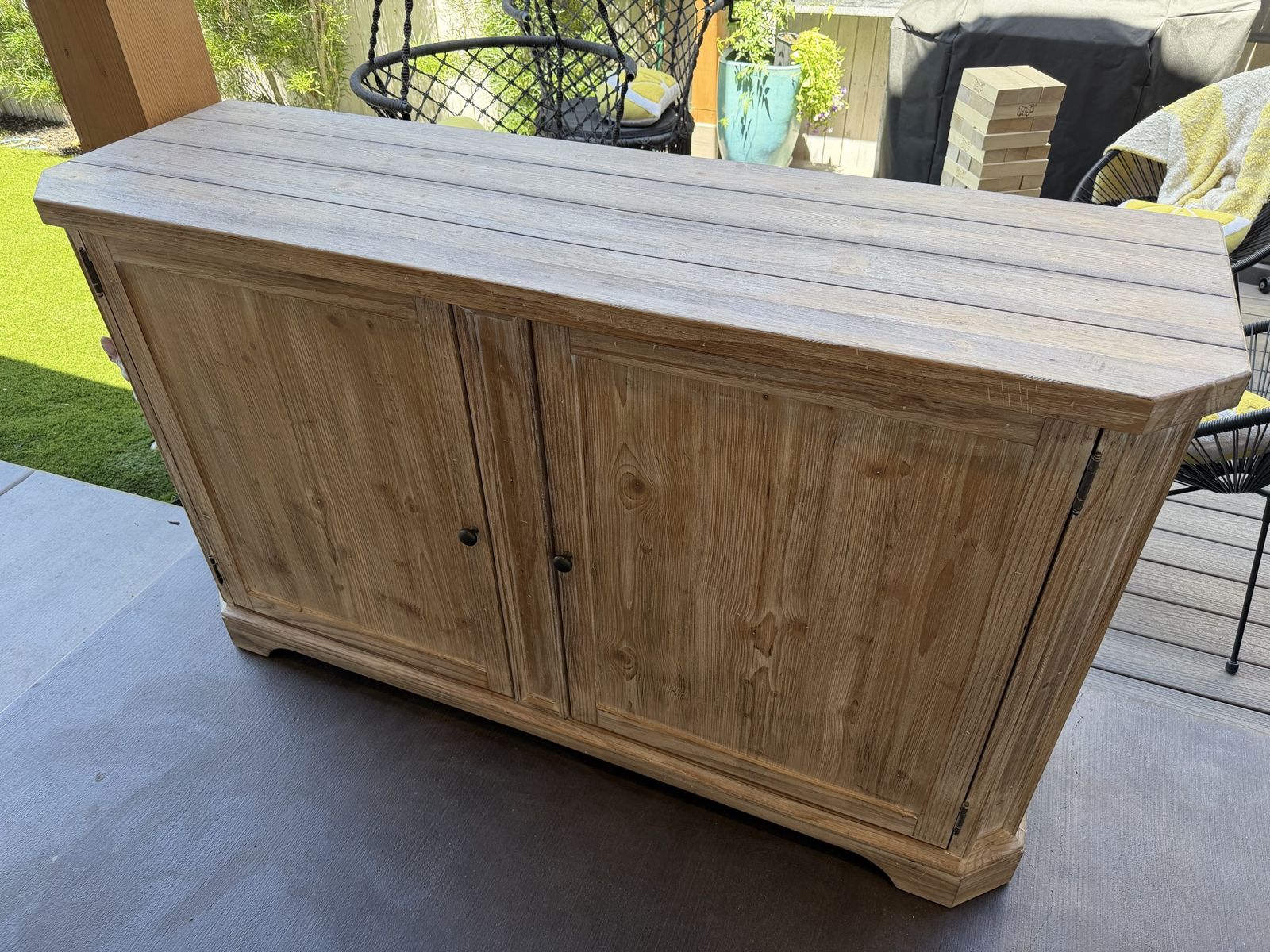 Distressed look Side Table/Buffet by Rachel Ray