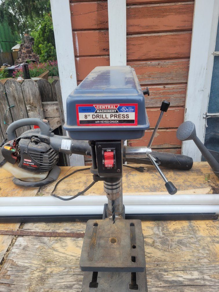Drill Press bits included.