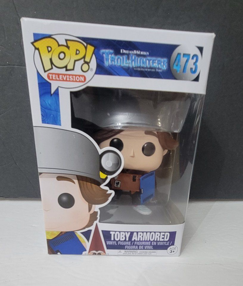 Funko Pop! Trollhunters Toby Armored #473