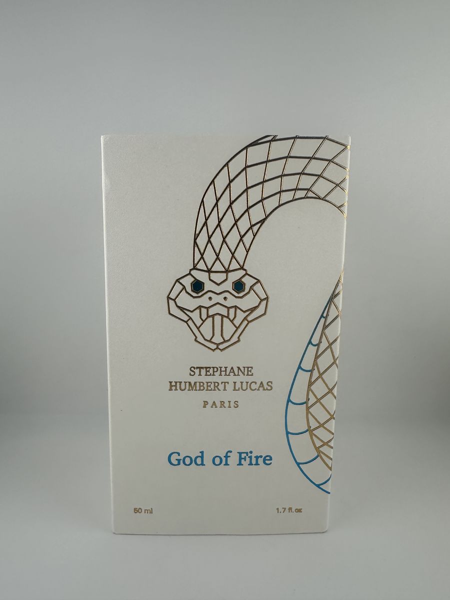 Stephane Humbert Lucas God of Fire Parfum 50ml 1.7oz New SHL