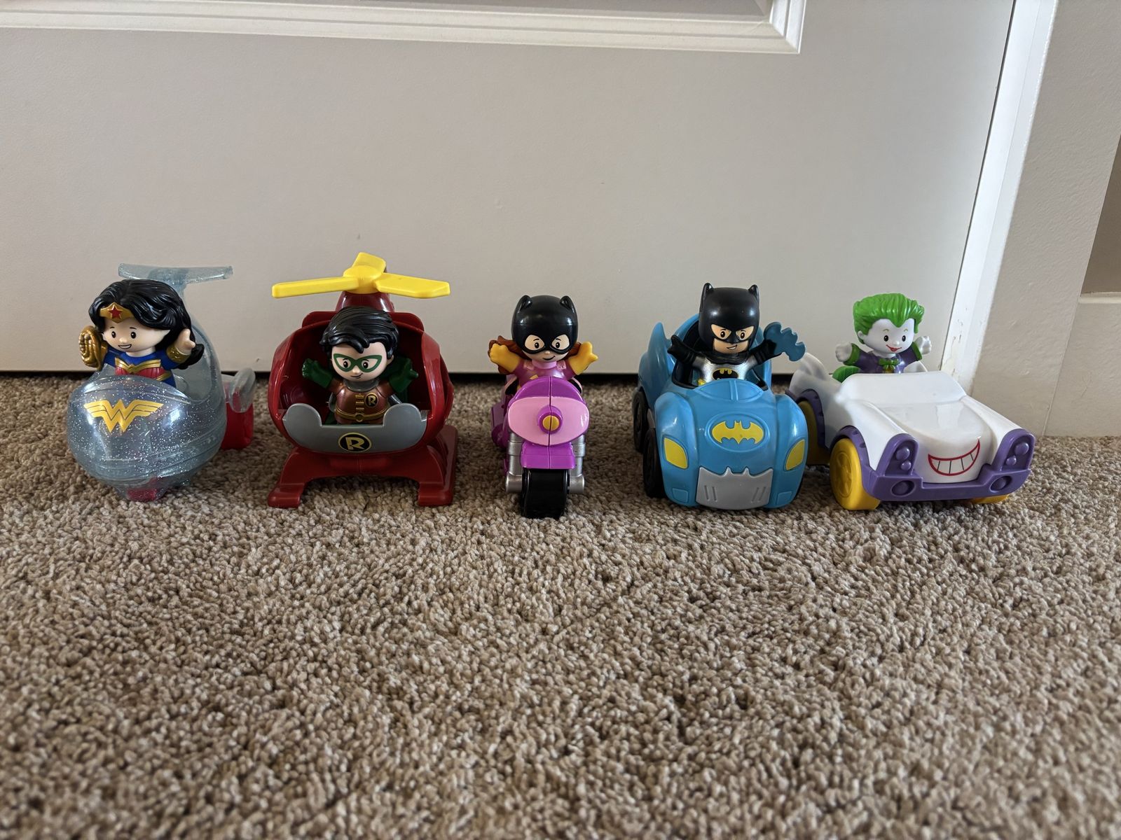 DC Little People and Cars Set